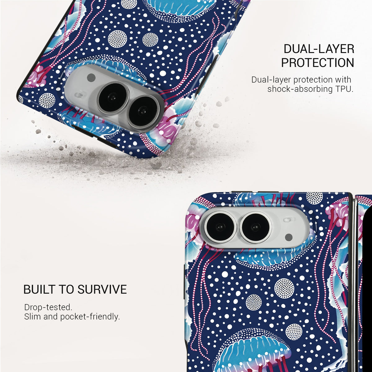 Midnight Drift Tough Phone Case#DEVICE_iPhone Duo