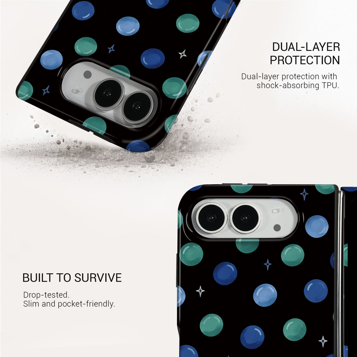 Night Owl Tough Phone Case#DEVICE_iPhone Duo