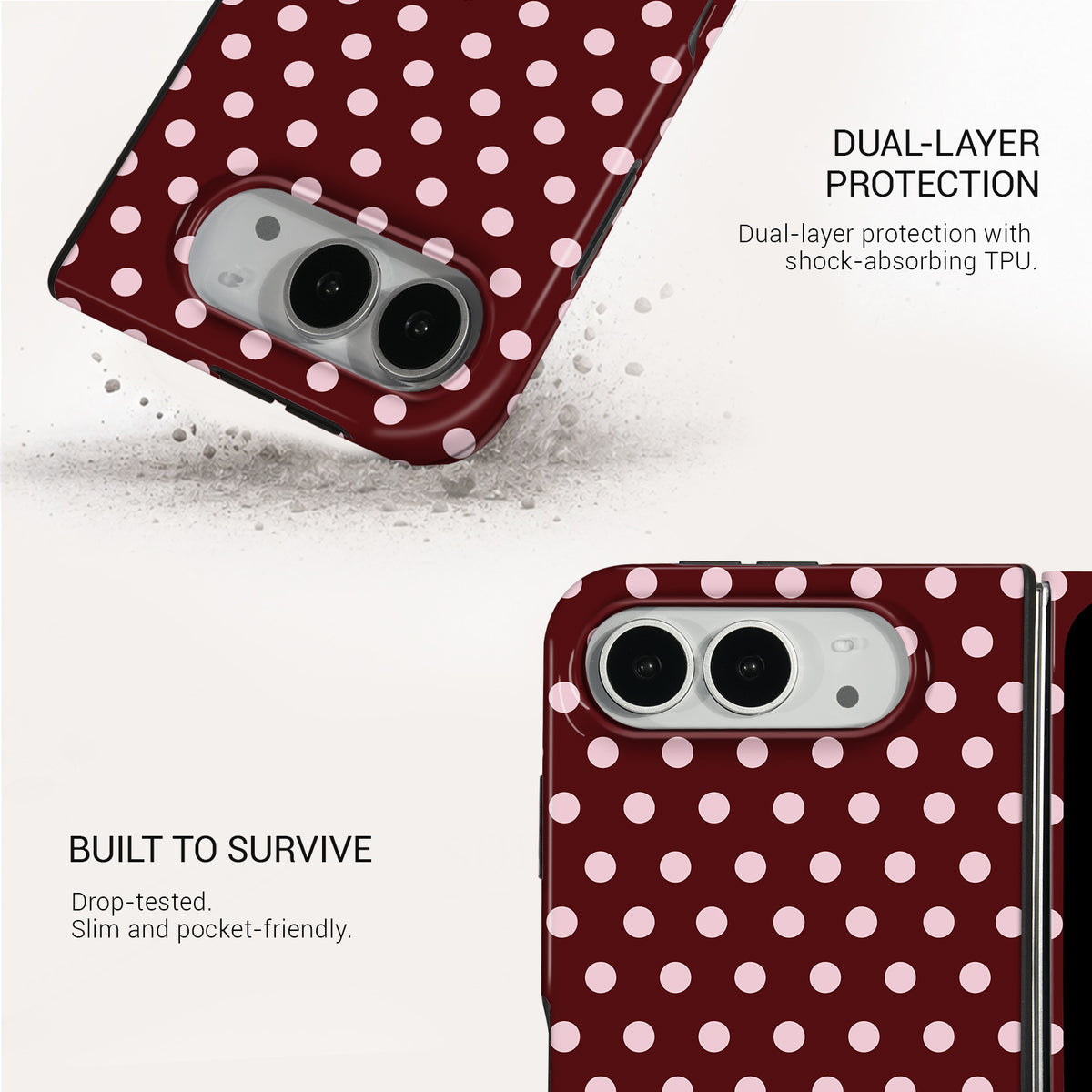 Wine Tough Phone Case#DEVICE_iPhone Duo