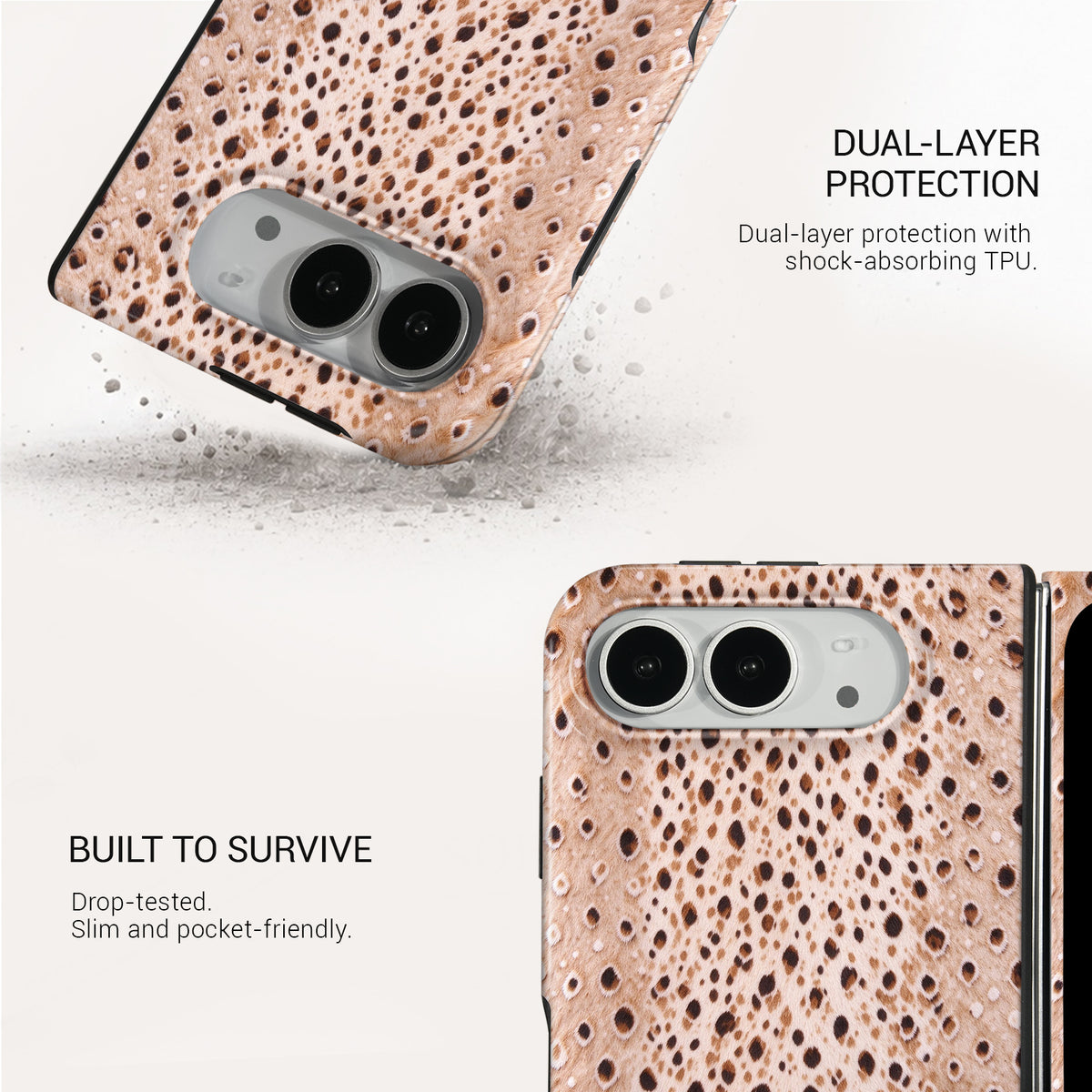 Speckle Tough Phone Case#DEVICE_iPhone Duo