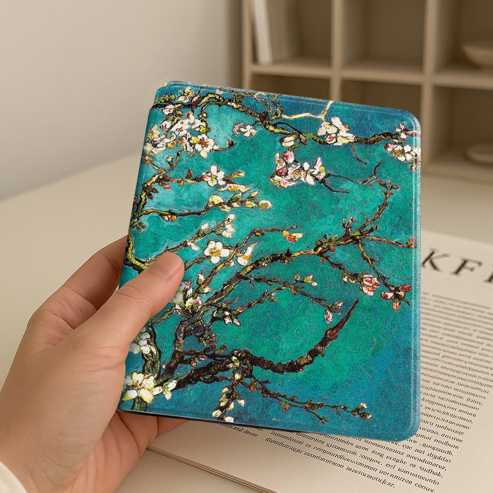 Mountain Apricot Blossom Kindle Basic 6 INCH Case