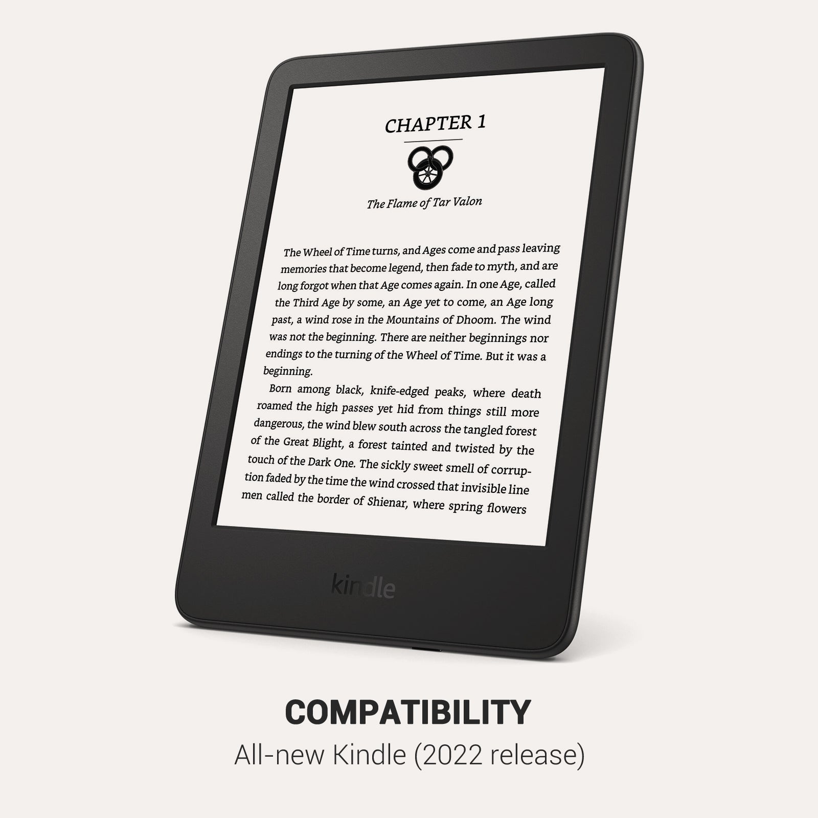 Classics Black Notes Kindle Basic 6 INCH Case