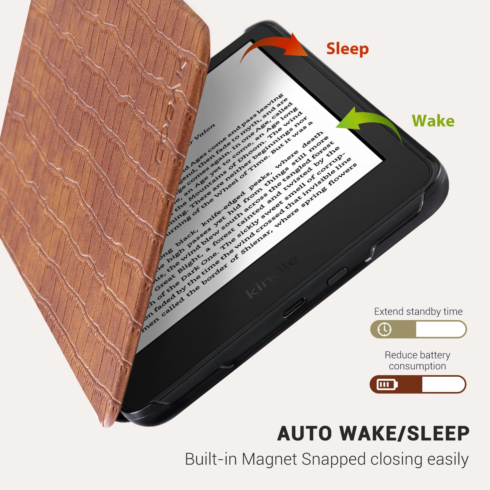 kindle 2022/2024 6 inch basic#Color_Croco Brown