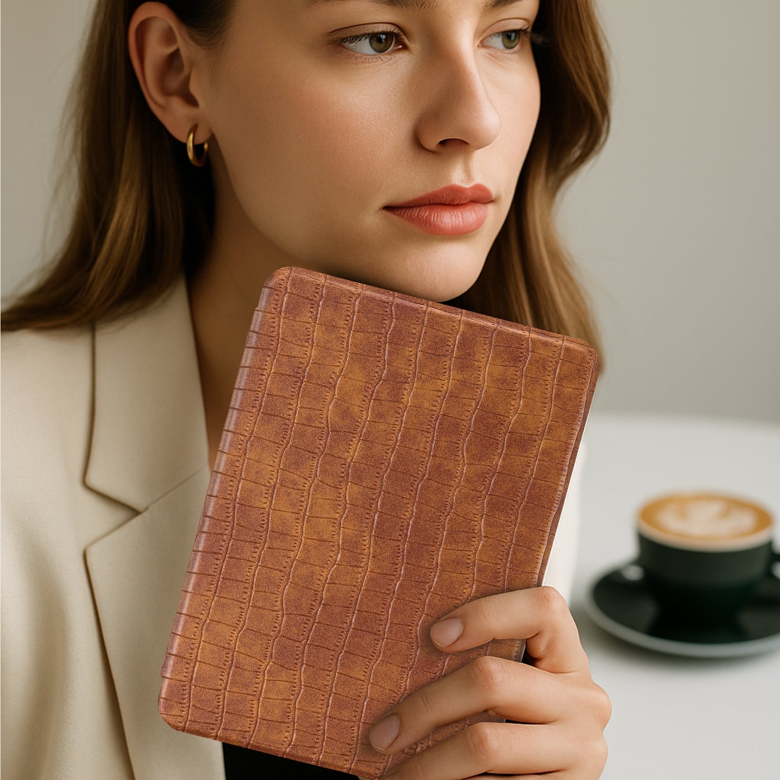 kindle 2022/2024 6 inch basic#Color_Croco Brown