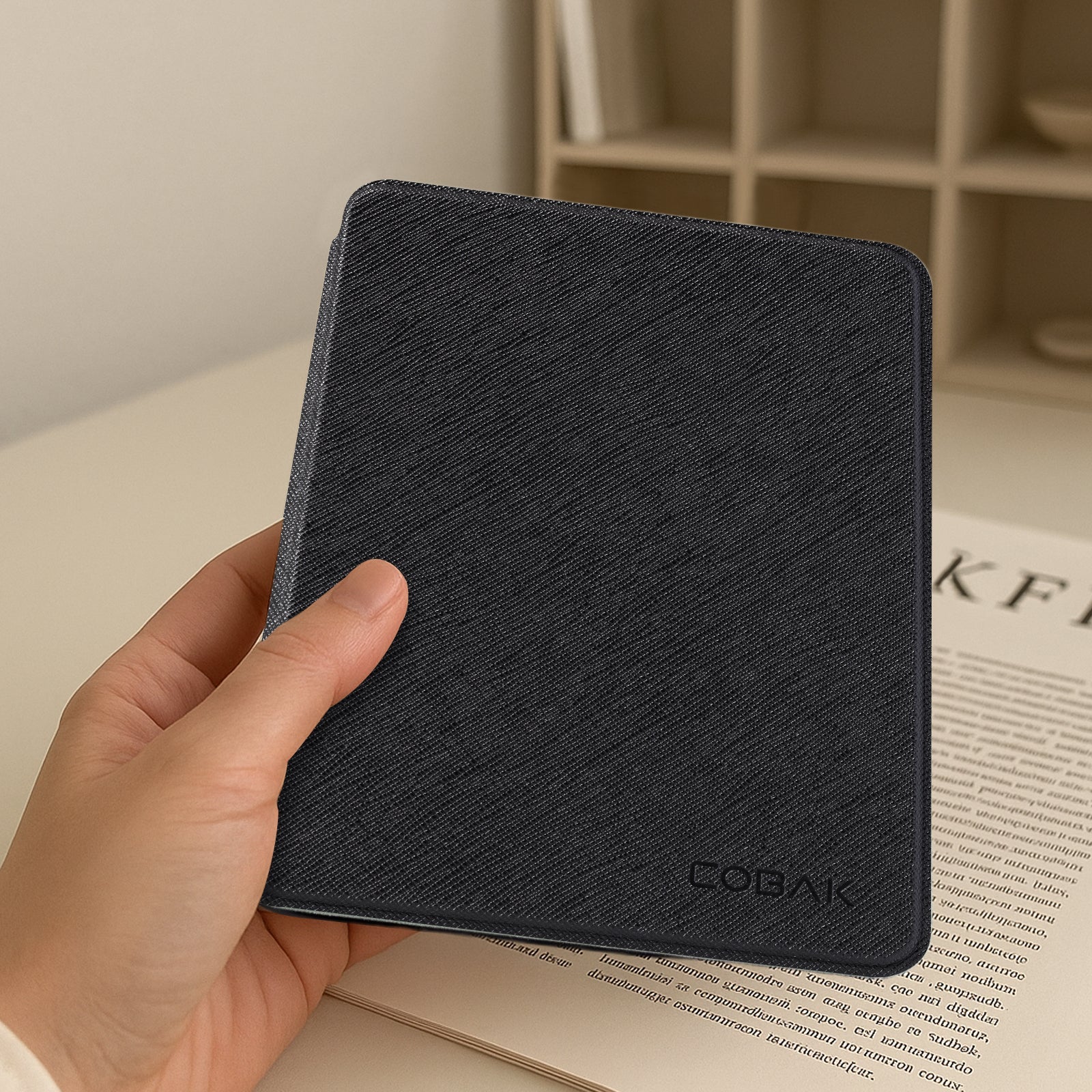 kindle 2022/2024 6 inch basic#Color_Cross Texture Black