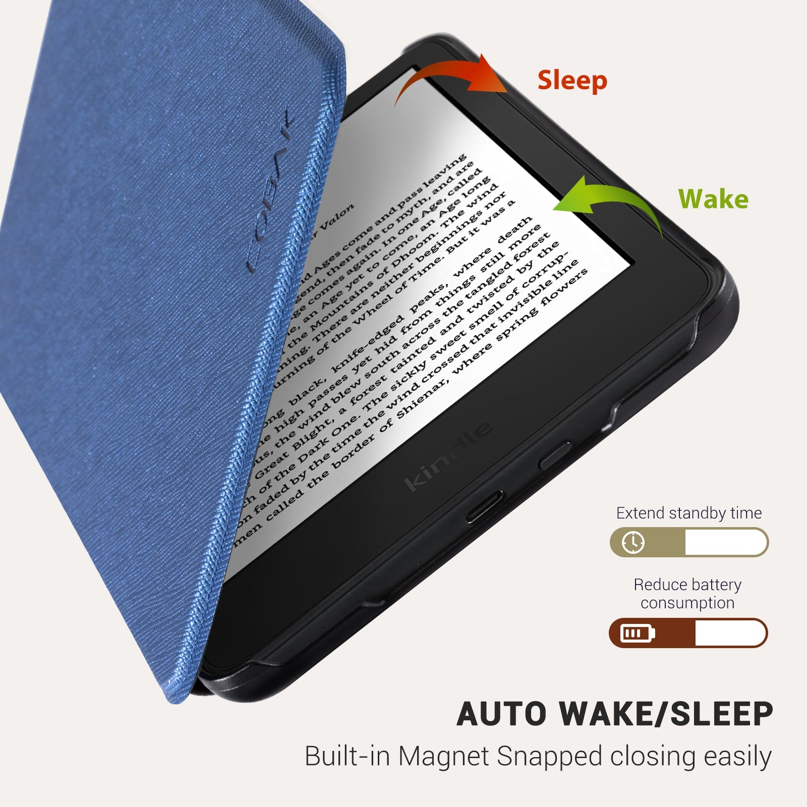 kindle 2022/2024 6 inch basic#Color_Cross Texture Dark Blue
