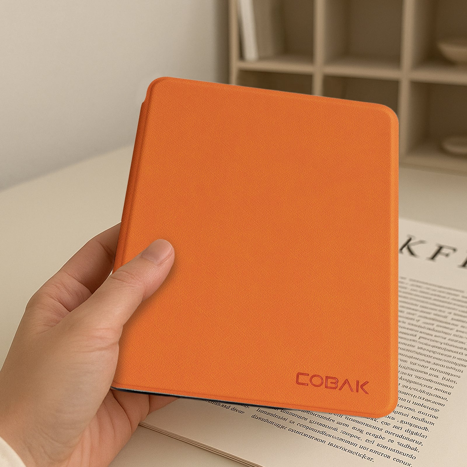 kindle 2022/2024 6 inch basic#Color_Cross Texture Orange