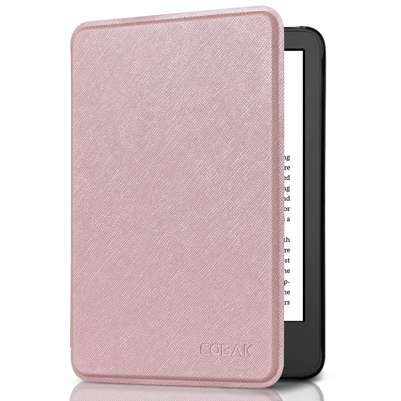 kindle 2022/2024 6 inch basic#Color_Cross Texture Rose Gold