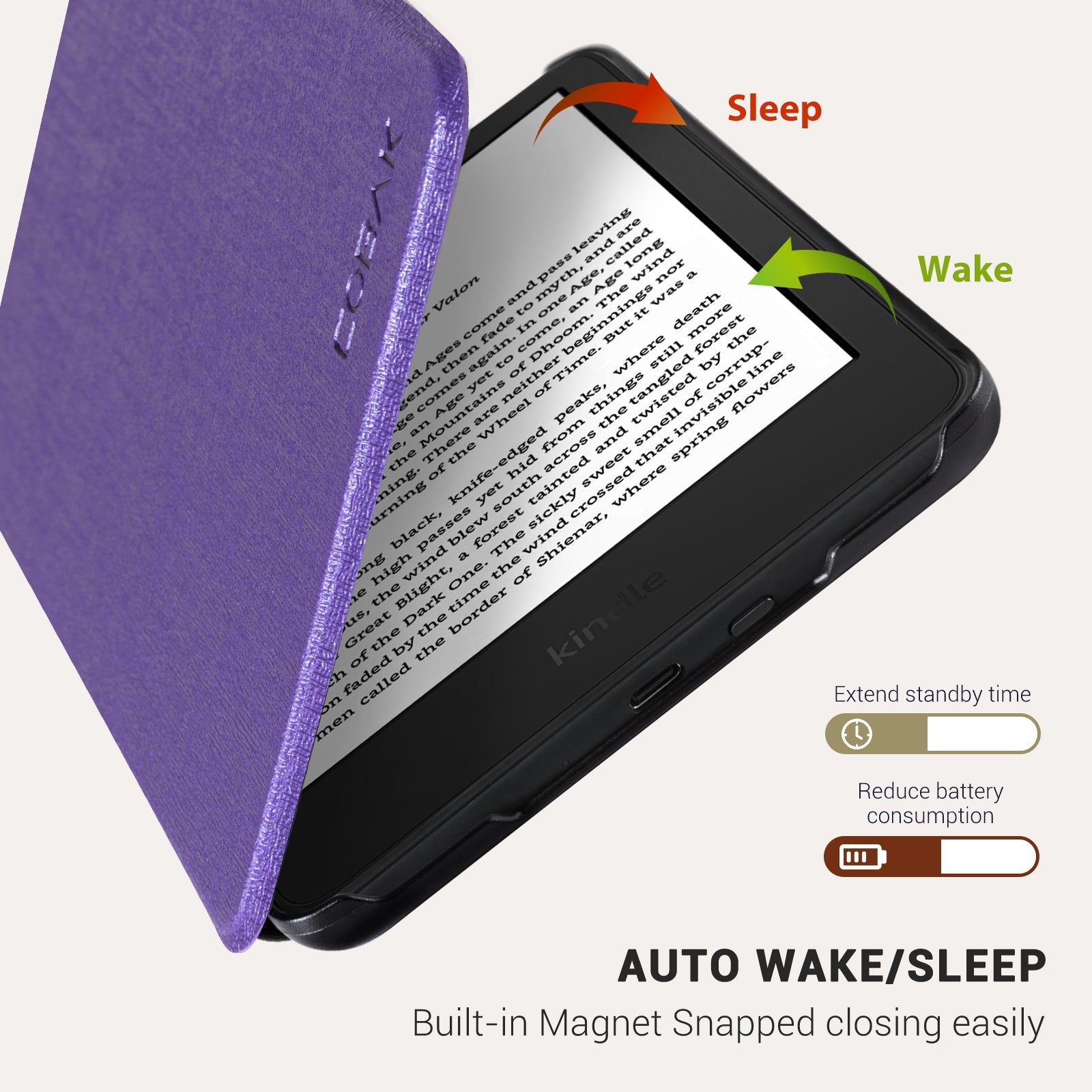 kindle 2022/2024 6 inch basic#Color_Fabric Purple