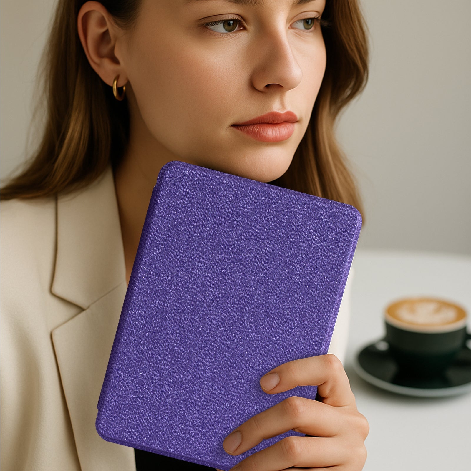 kindle 2022/2024 6 inch basic#Color_Fabric Purple