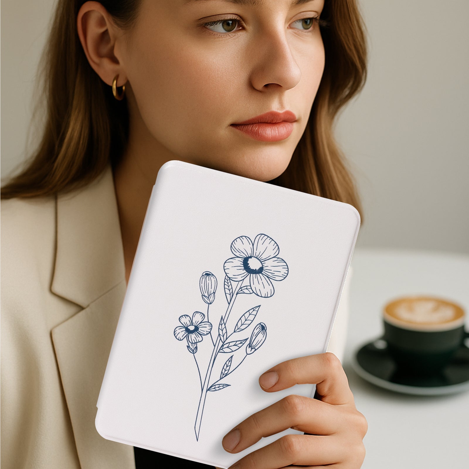 Eden Orchid Kindle Basic 6 INCH Case
