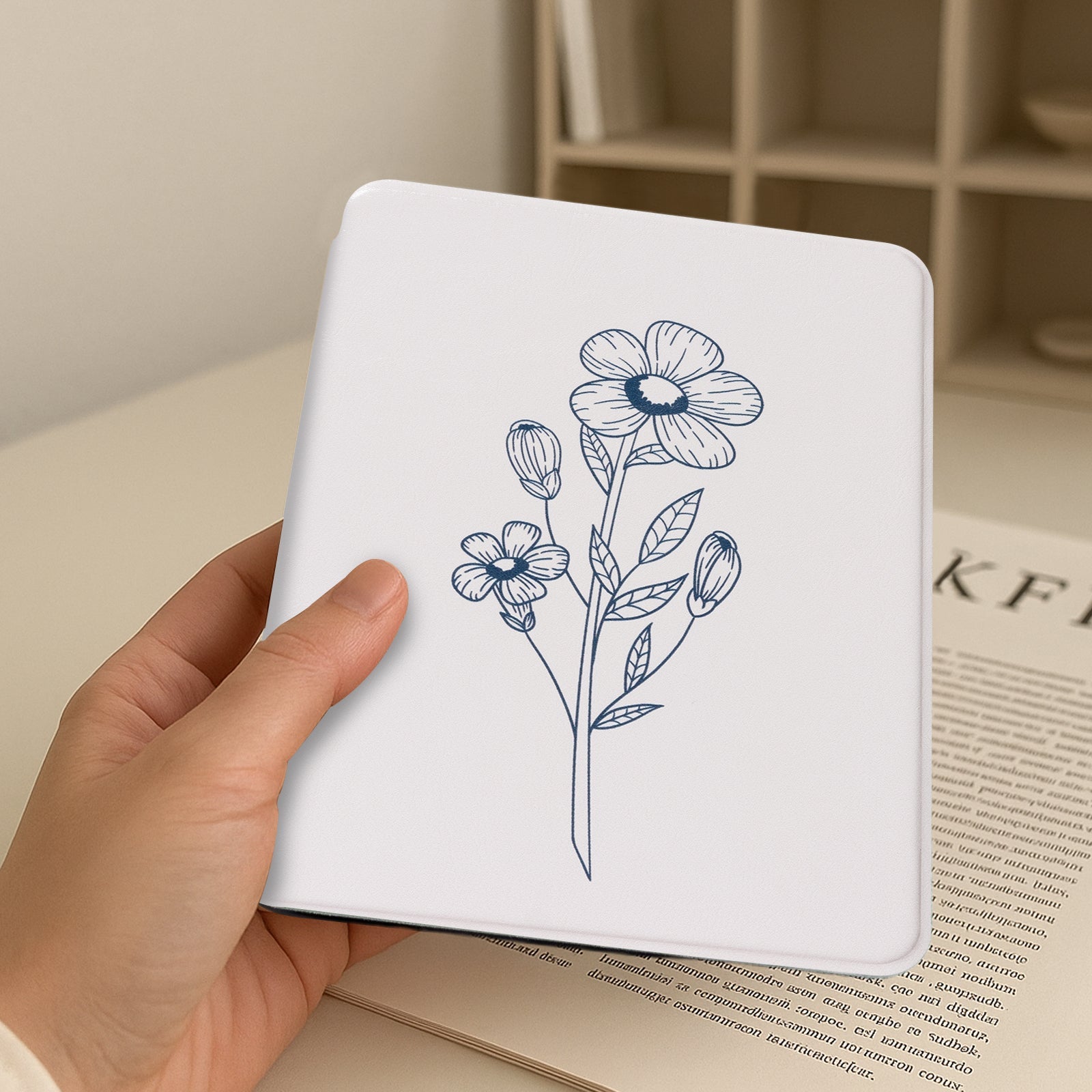 Eden Orchid Kindle Basic 6 INCH Case