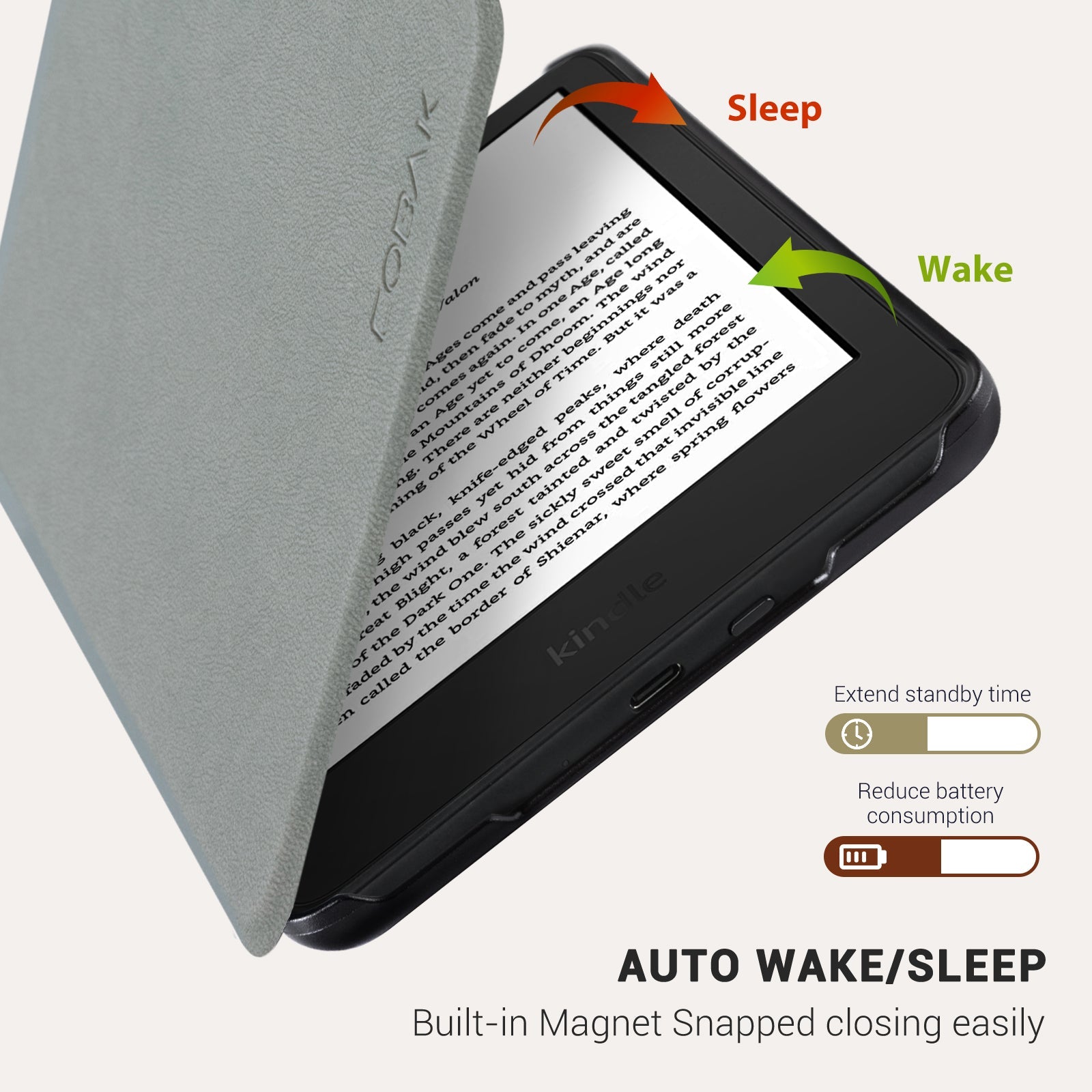 kindle 2022/2024 6 inch basic#Color_Sheep Texture Gray