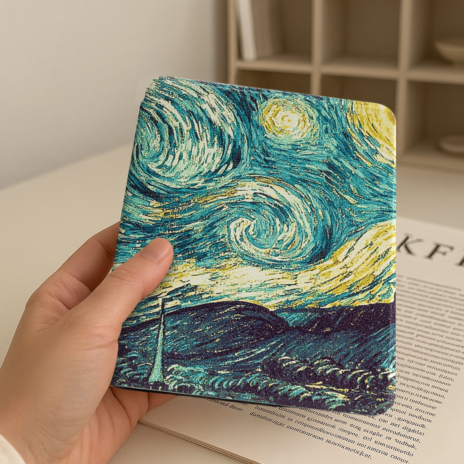 Senyu Starry Night Kindle Basic 6 INCH Case