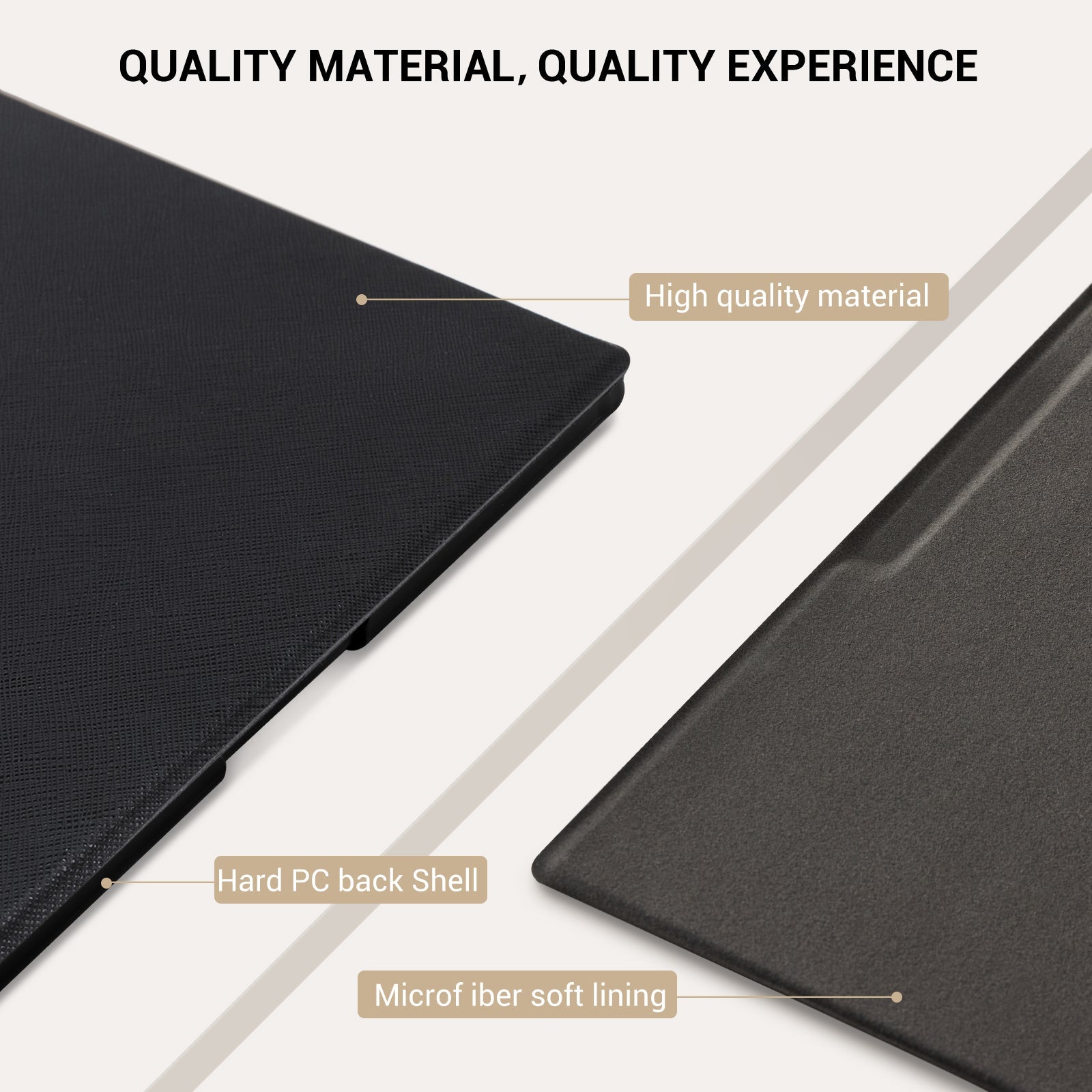 reMarkable Pro Basic Case#Color_Cross Texture Black