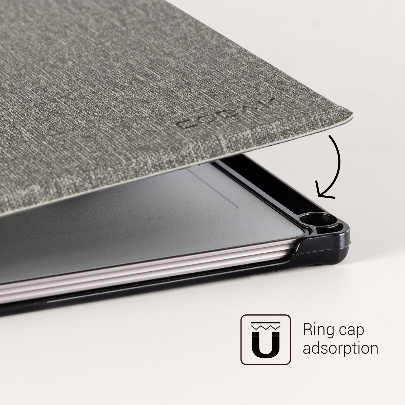 reMarkable Pro Basic Case#Color_Fabric Gray