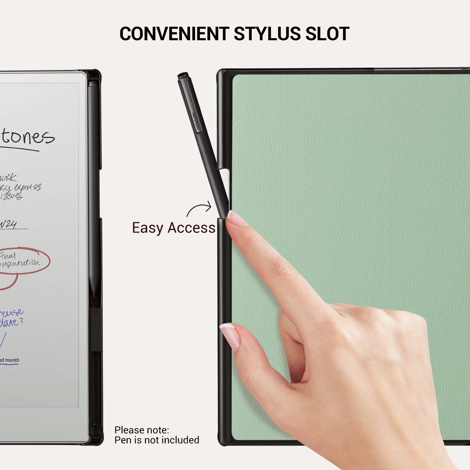 reMarkable Pro Basic Case#Color_Sage Green
