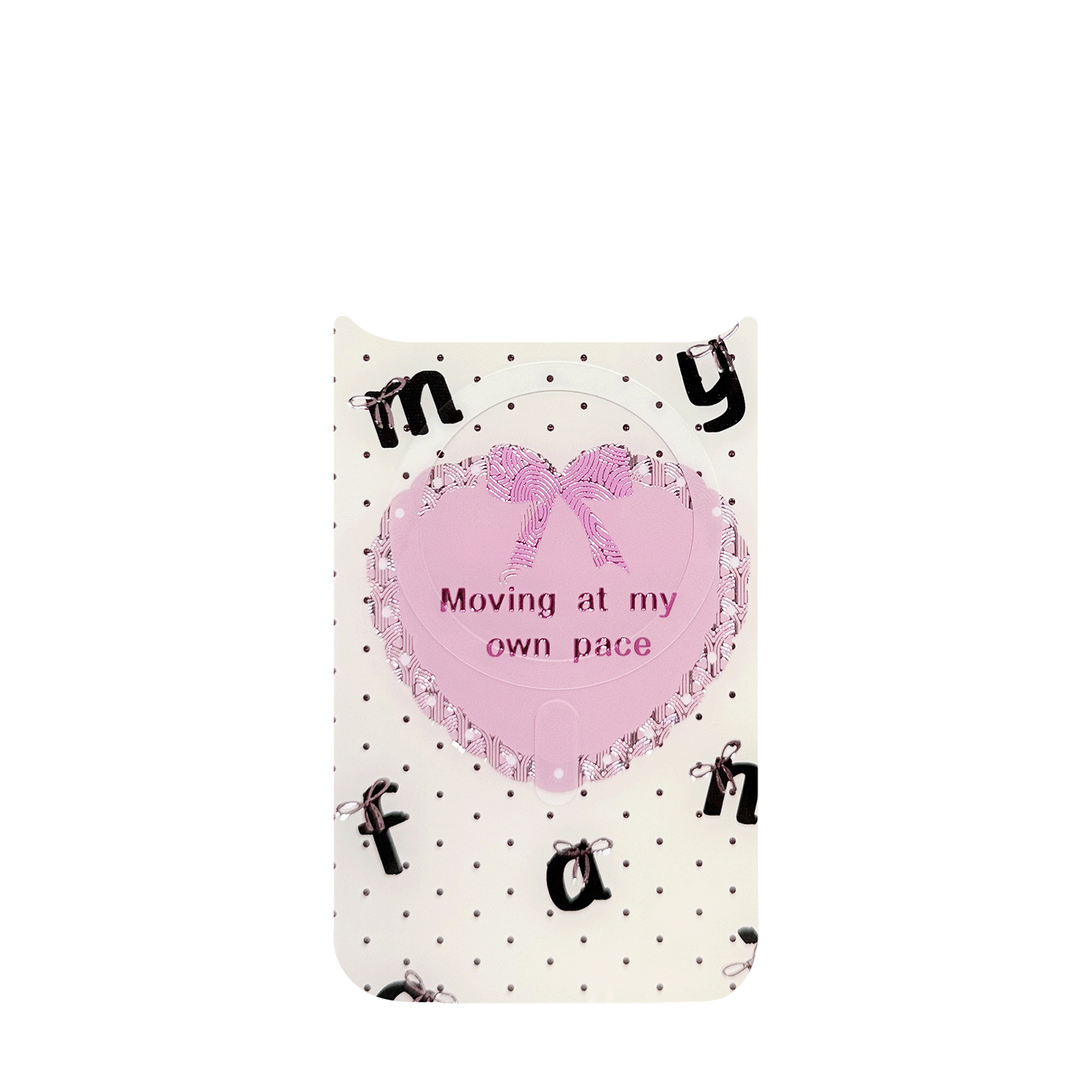 Lace Heart Polka Snap-On Case for iPhone 17 Series