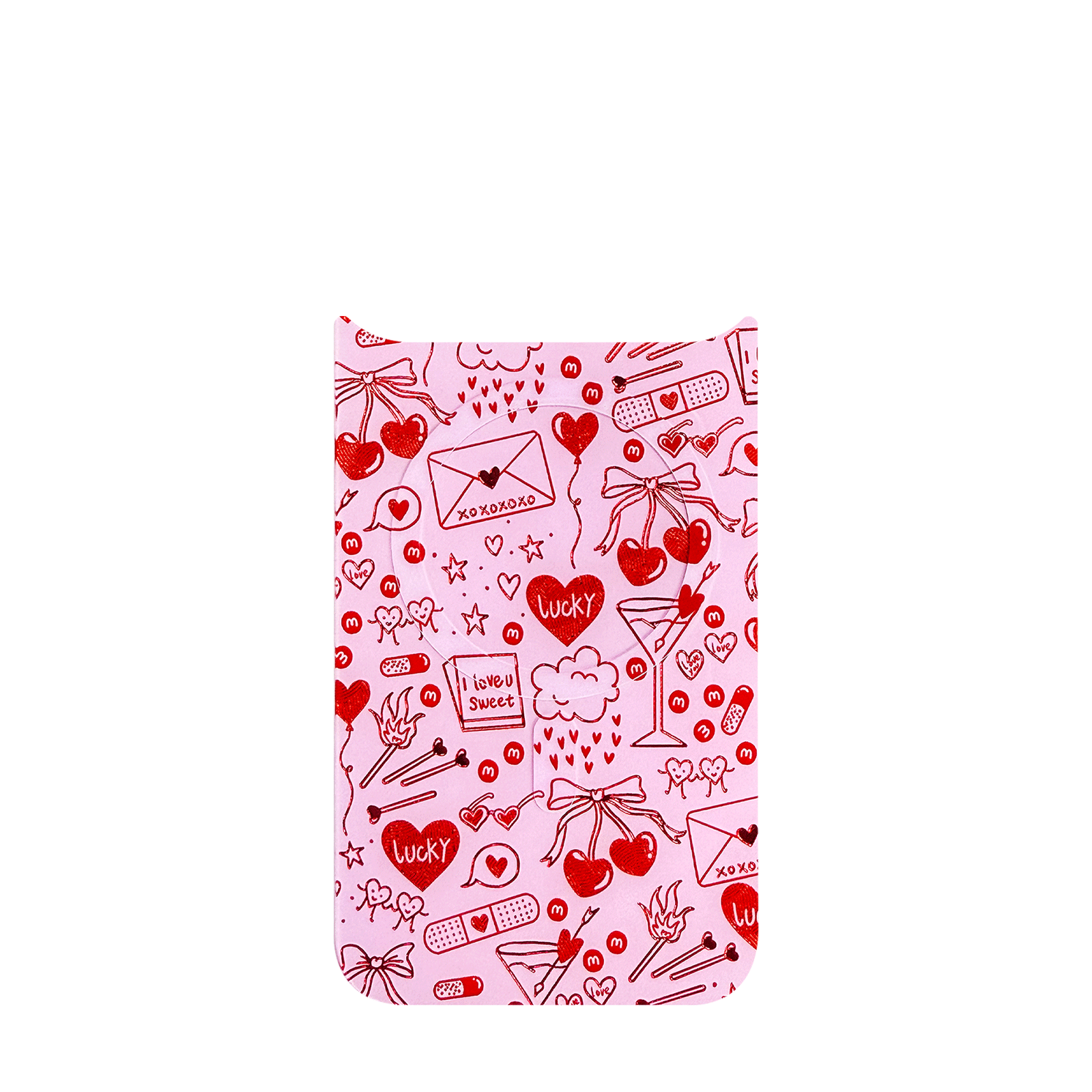 Cherry Line Art Snap-On Case for iPhone 17 Series