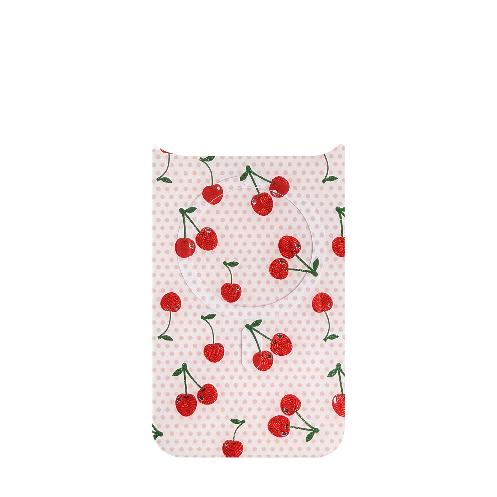 Cherry Polka Dot Snap-On Case for iPhone 17 Series
