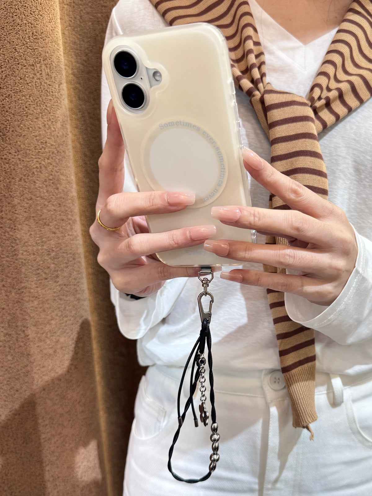 Lucky Sign Phone Wristlet