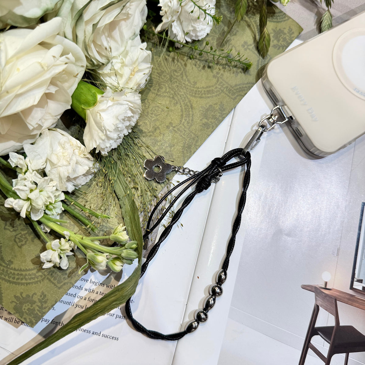 Lucky Sign Phone Wristlet
