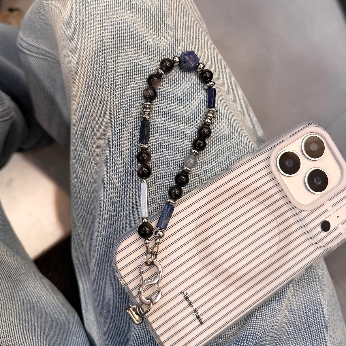 Midnight Abyss Phone Wristlet