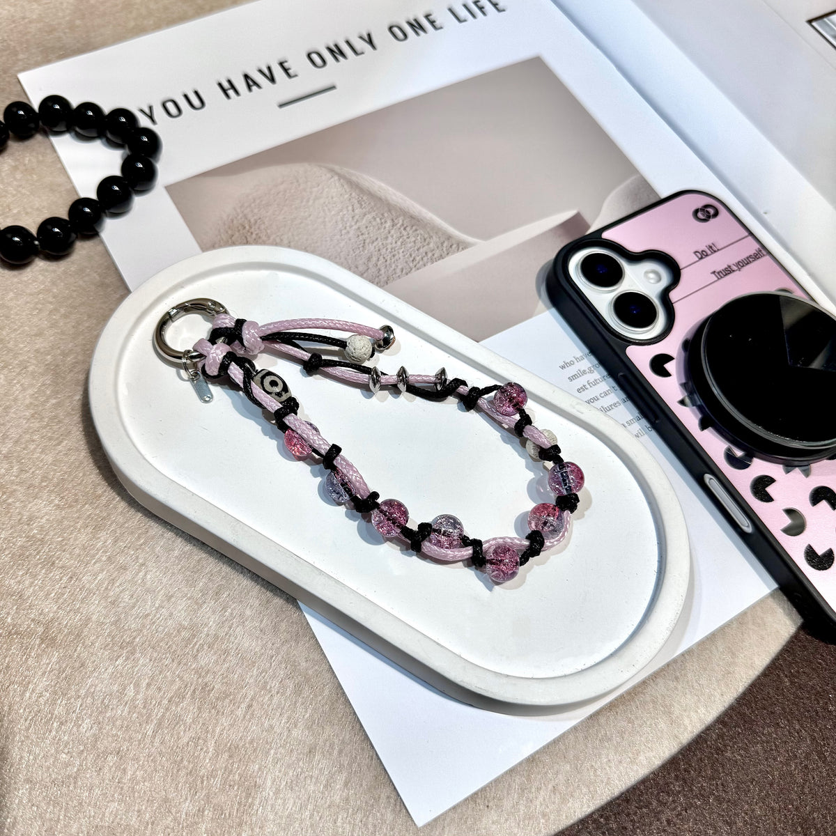 Fractured Dawn Phone Wristlet