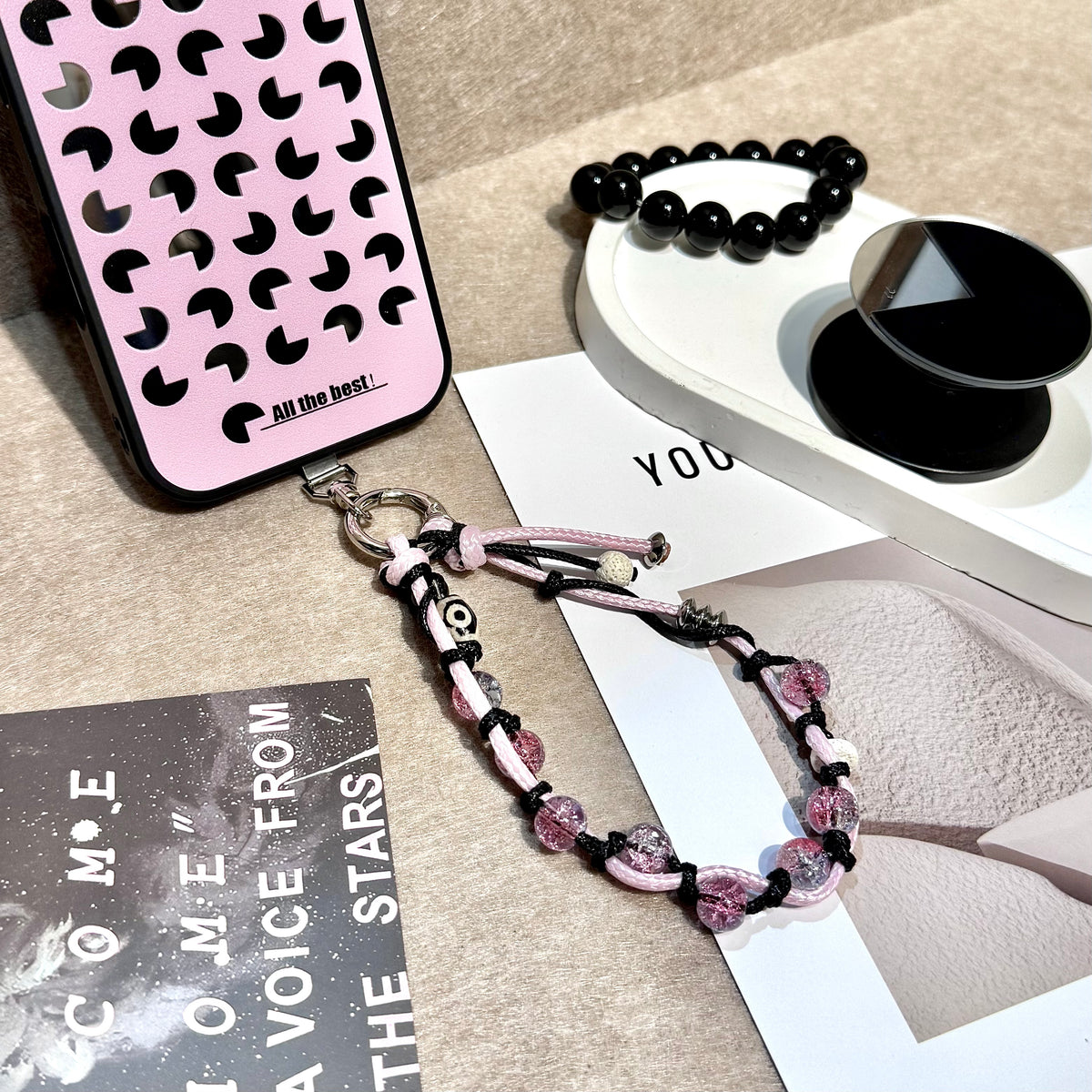 Fractured Dawn Phone Wristlet
