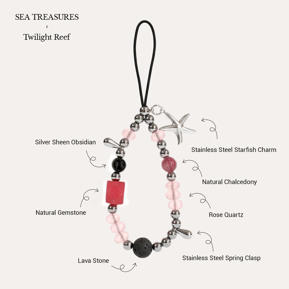 Twilight Reef Phone Charm