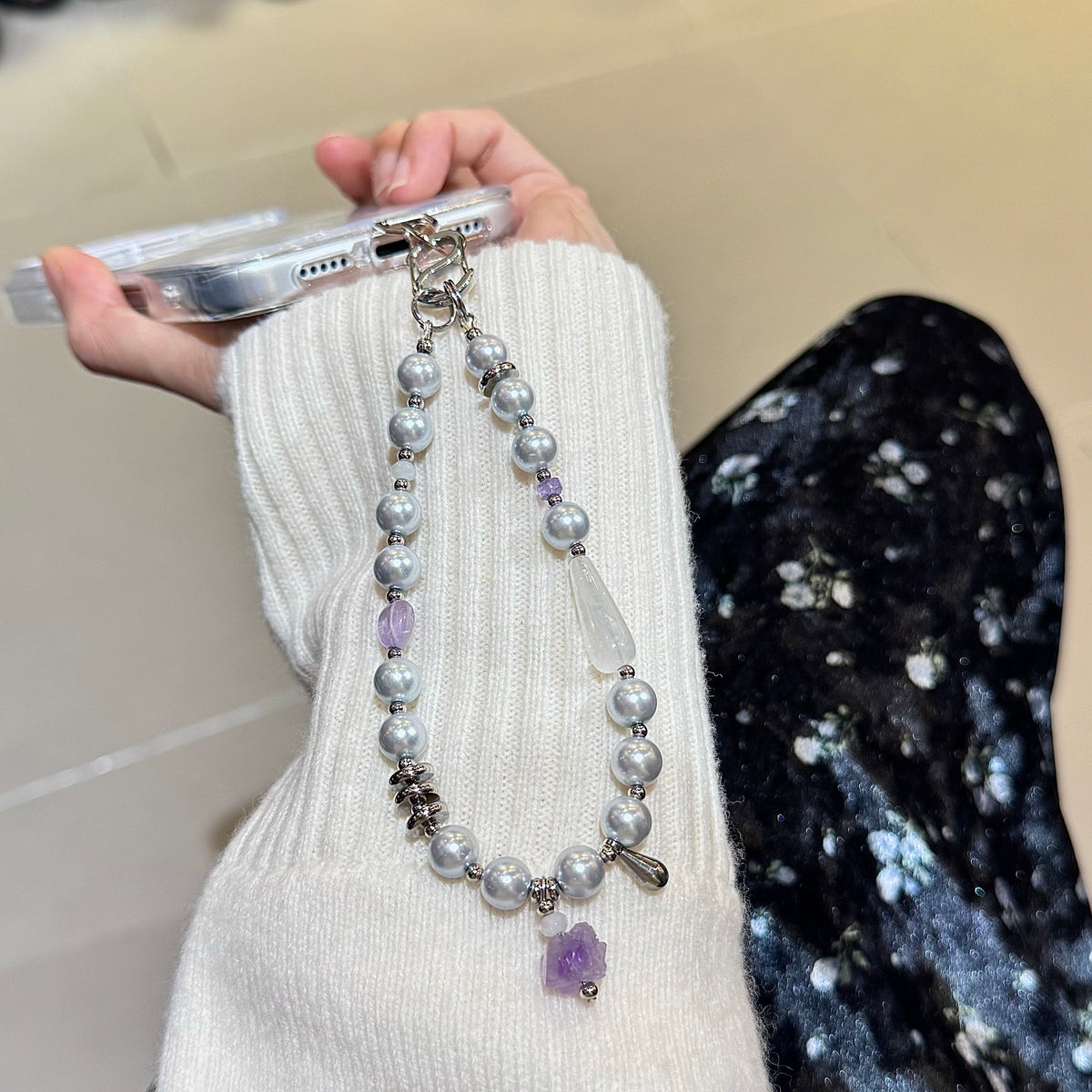 Nostalgic Dusk Phone Wristlet