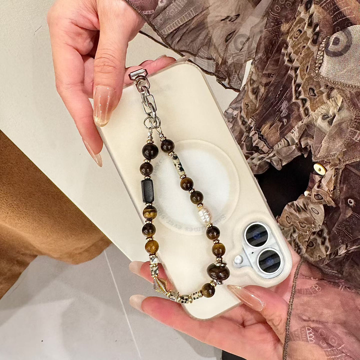 Driftwood Memory Phone Wristlet
