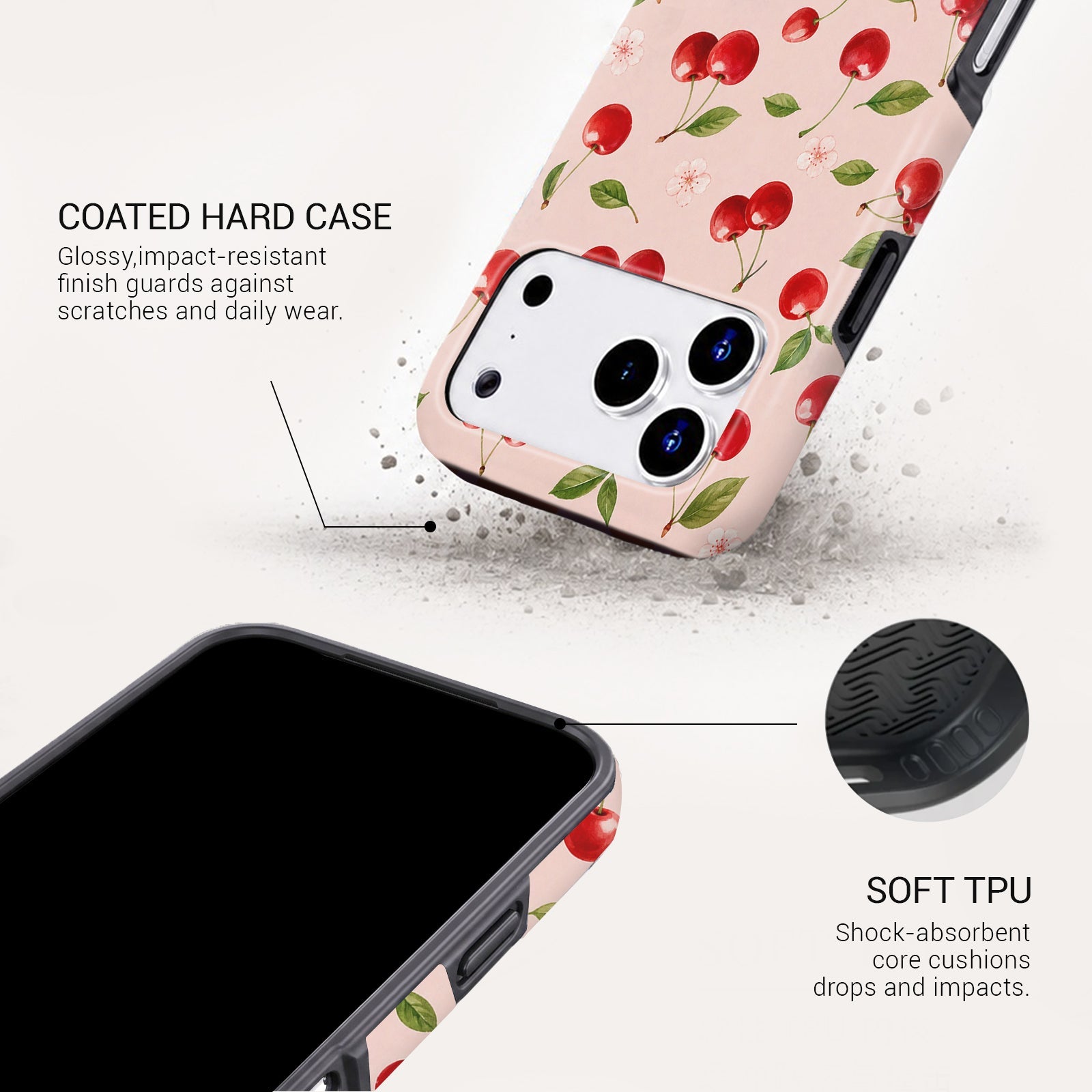 Cherry Pie Tough Phone Case