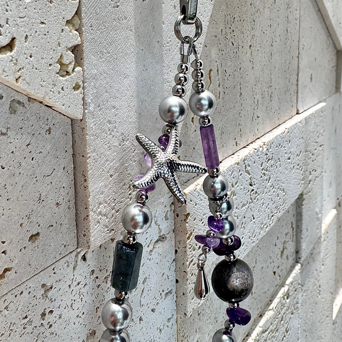 Violet Eclipse Phone Wristlet