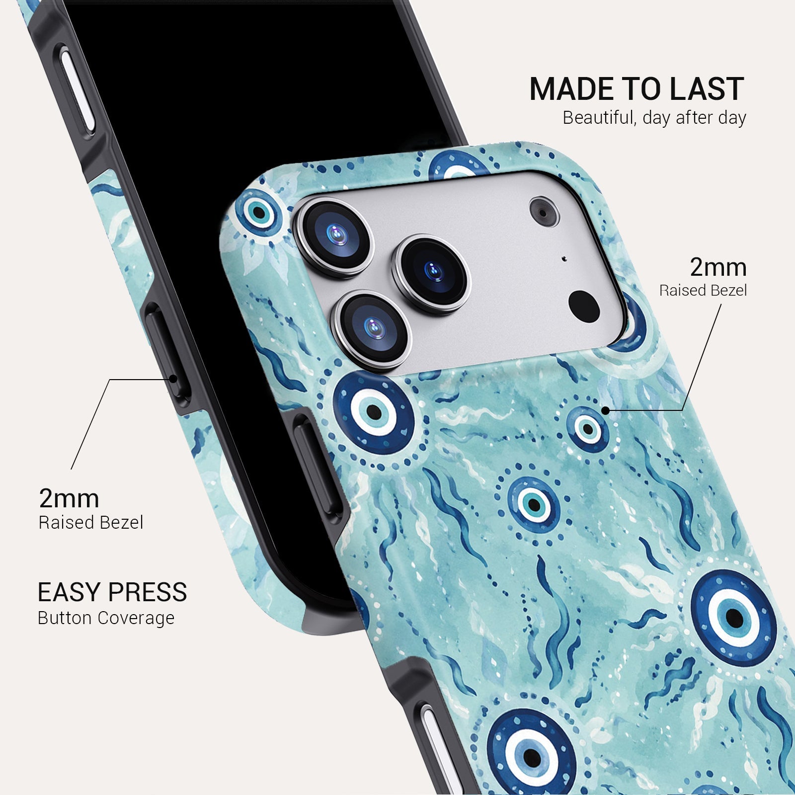 Evil Eye Tough Phone Case