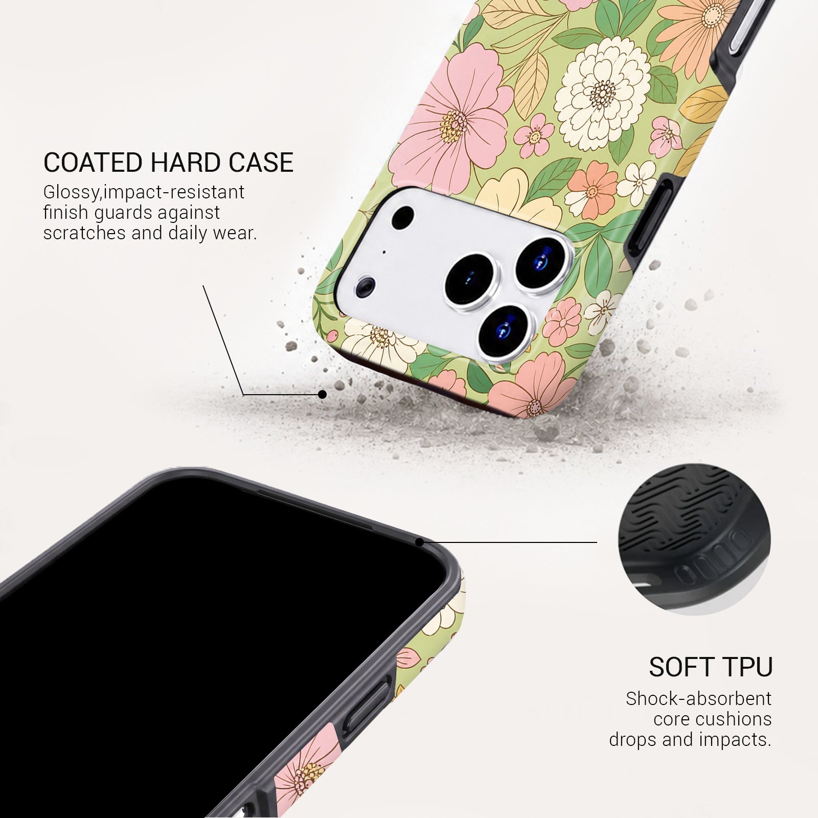 Flower Market Tough Phone Case