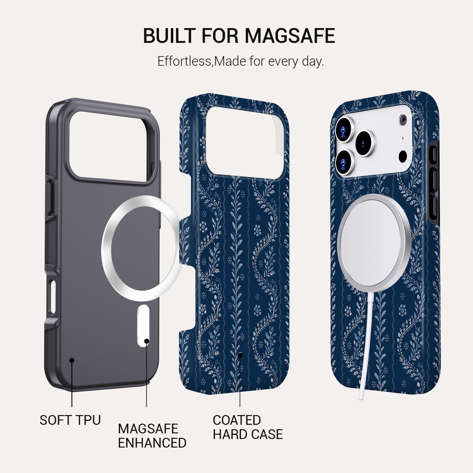 Indigo Tough Phone Case
