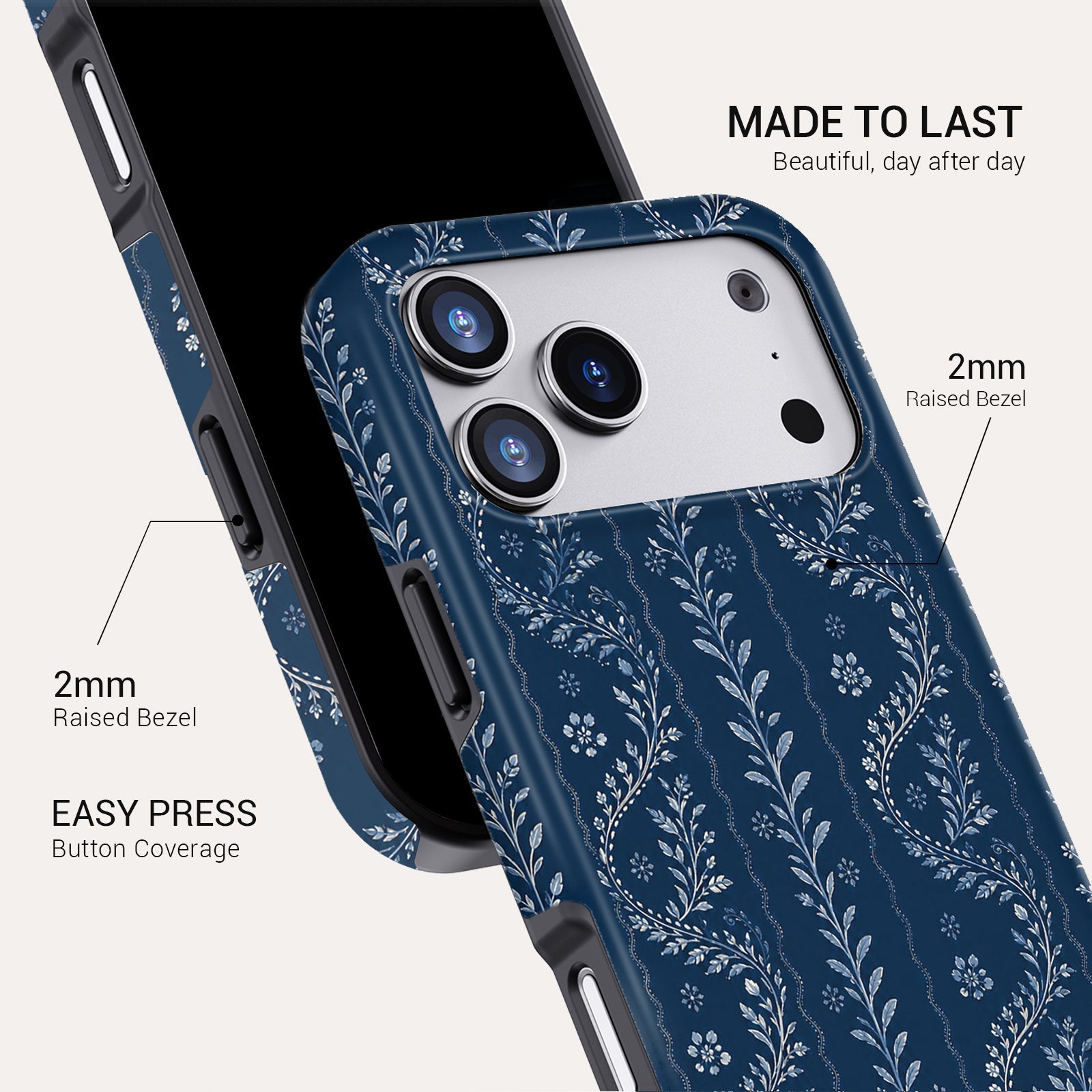 Indigo Tough Phone Case