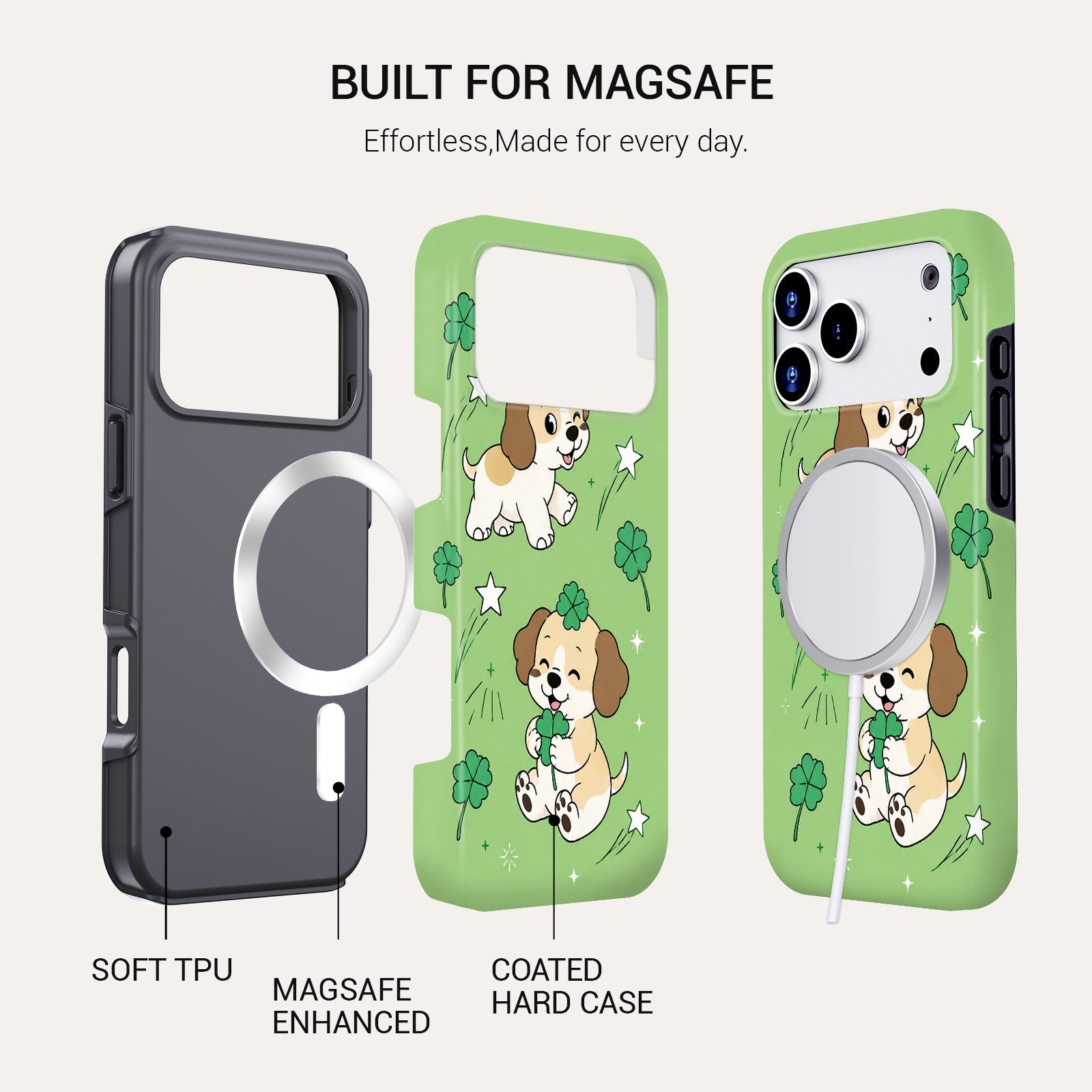 Lucky Pup Tough Phone Case