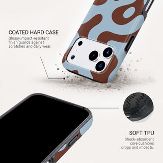 Mocha Melt Tough Phone Case