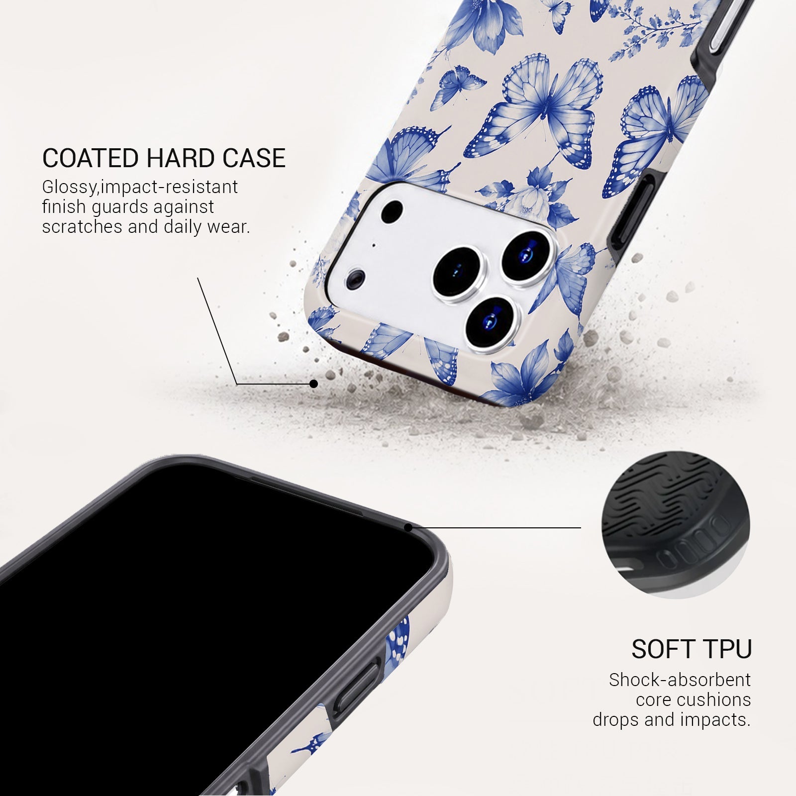Morpho Tough Phone Case