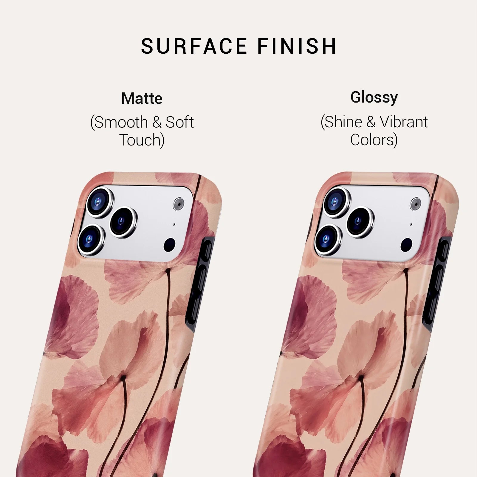 Poppy Blush Tough Phone Case