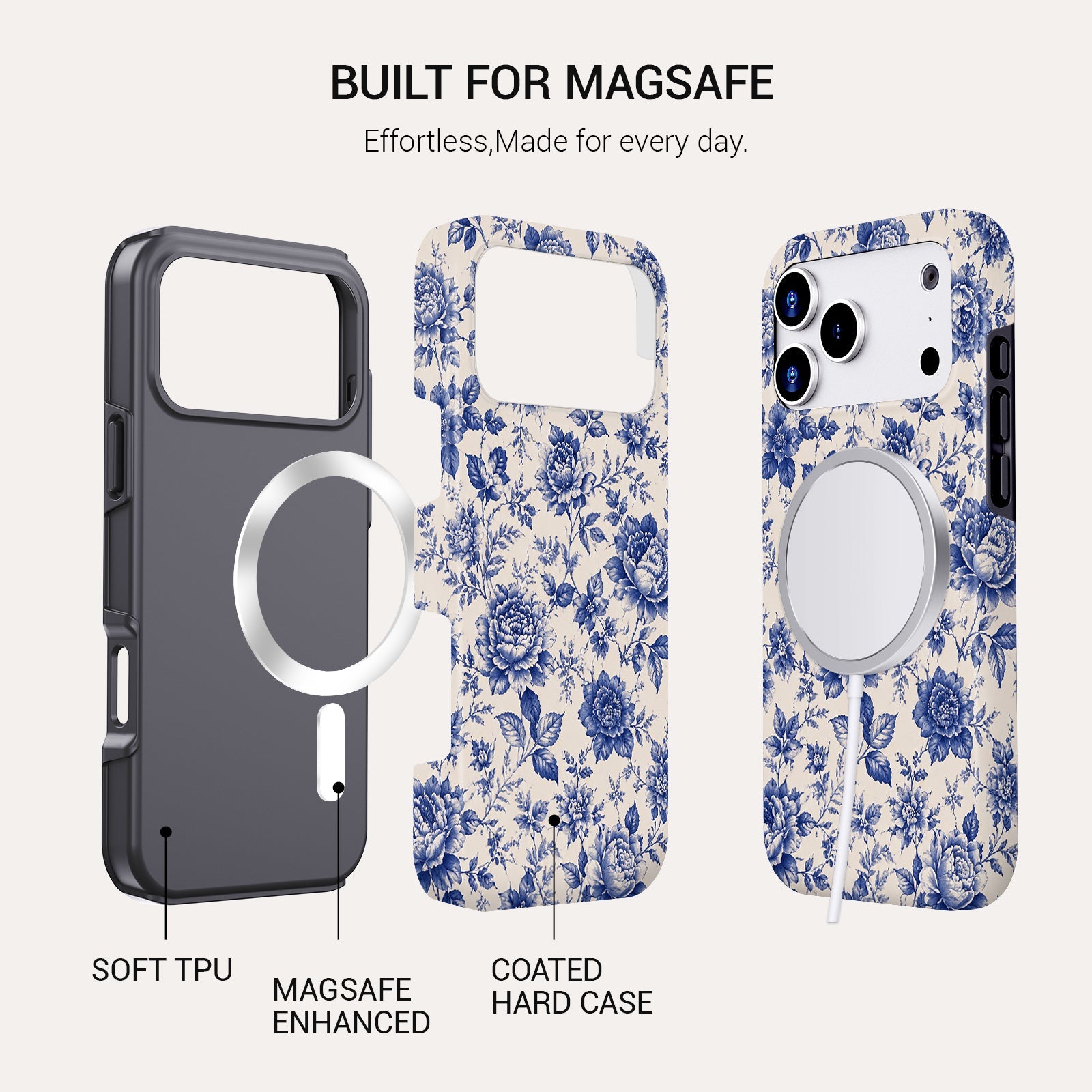 Porcelain Tough Phone Case