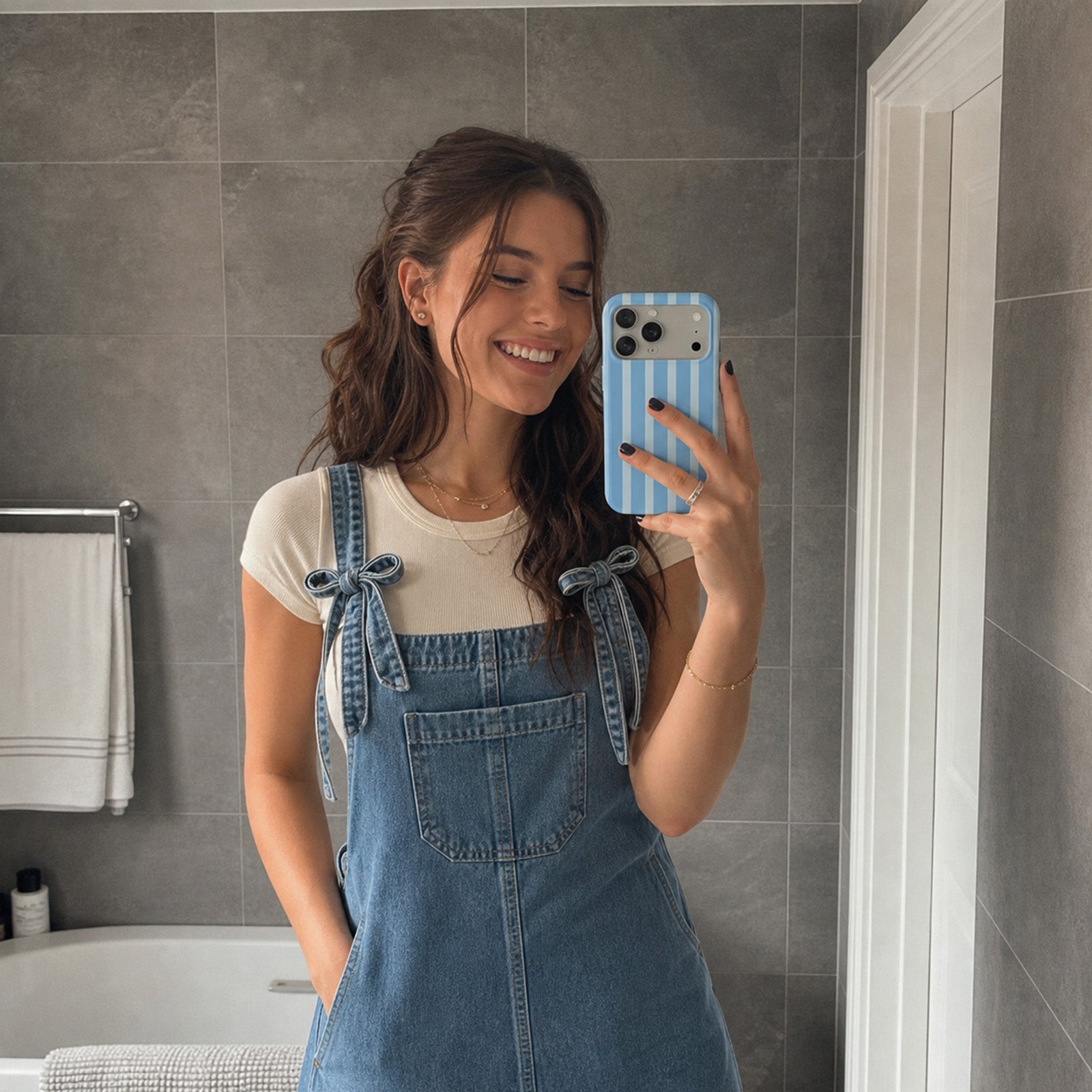 Seersucker Tough Phone Case