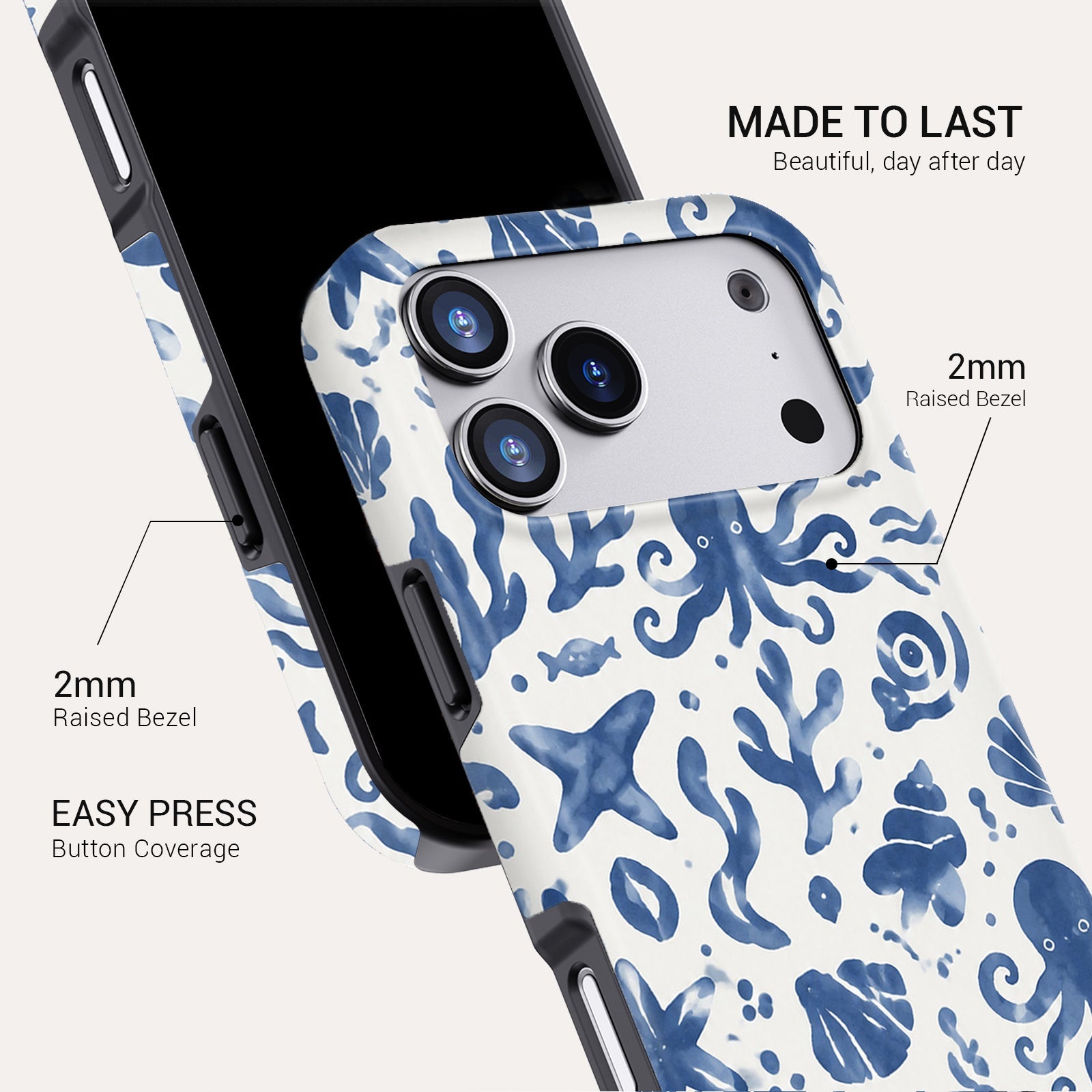 Tidepool Tough Phone Case