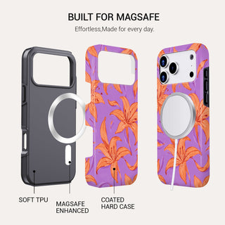 Tiger Lily Tough Phone Case