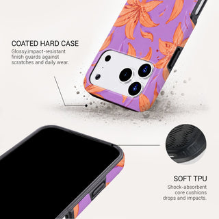 Tiger Lily Tough Phone Case