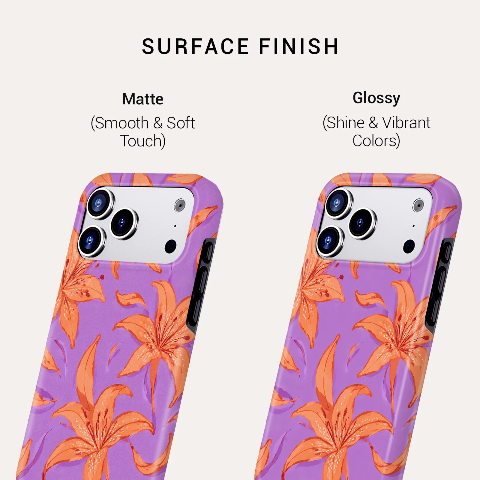 Tiger Lily Tough Phone Case