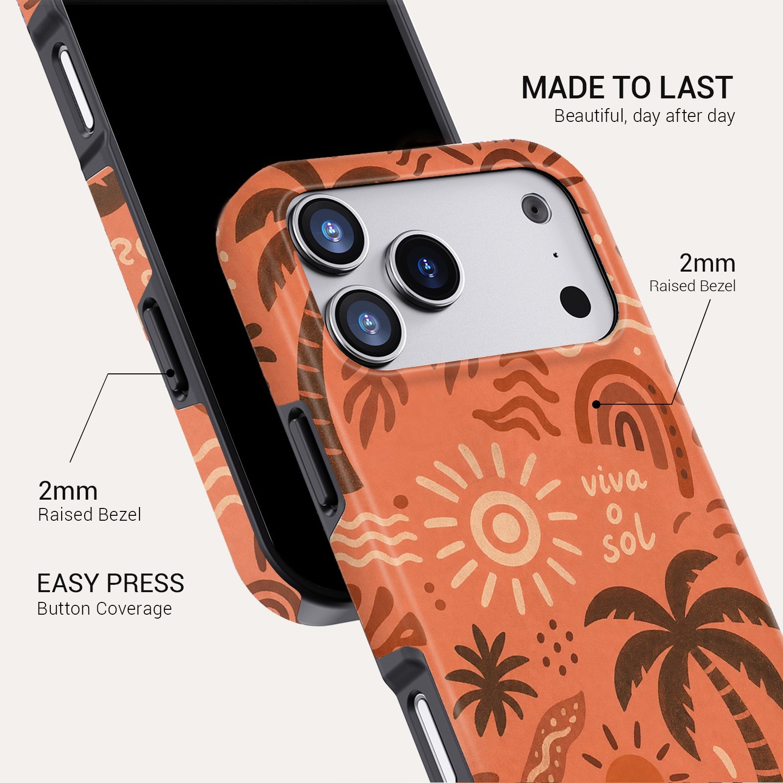 Tropicalia Tough Phone Case