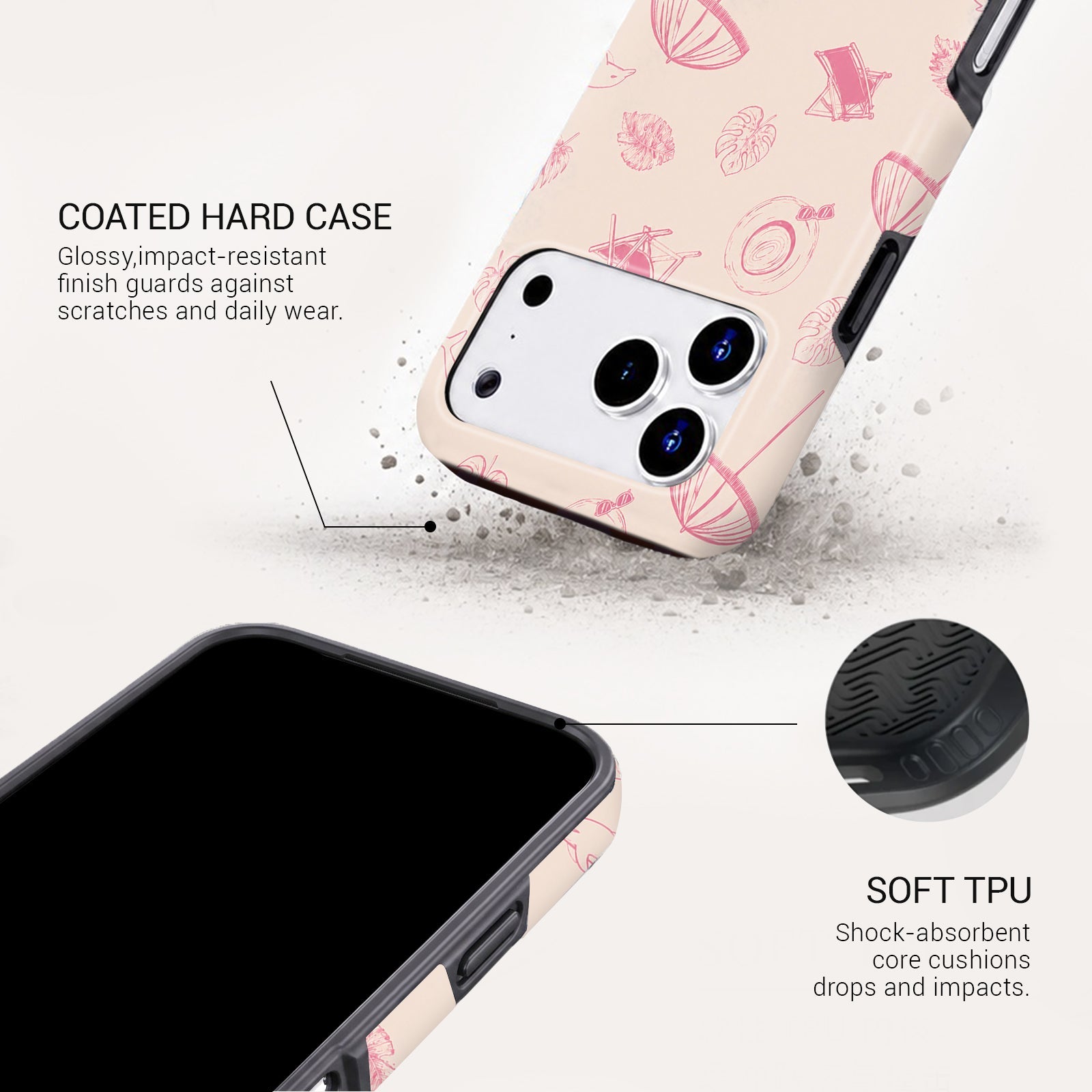 Vacation Mode Tough Phone Case